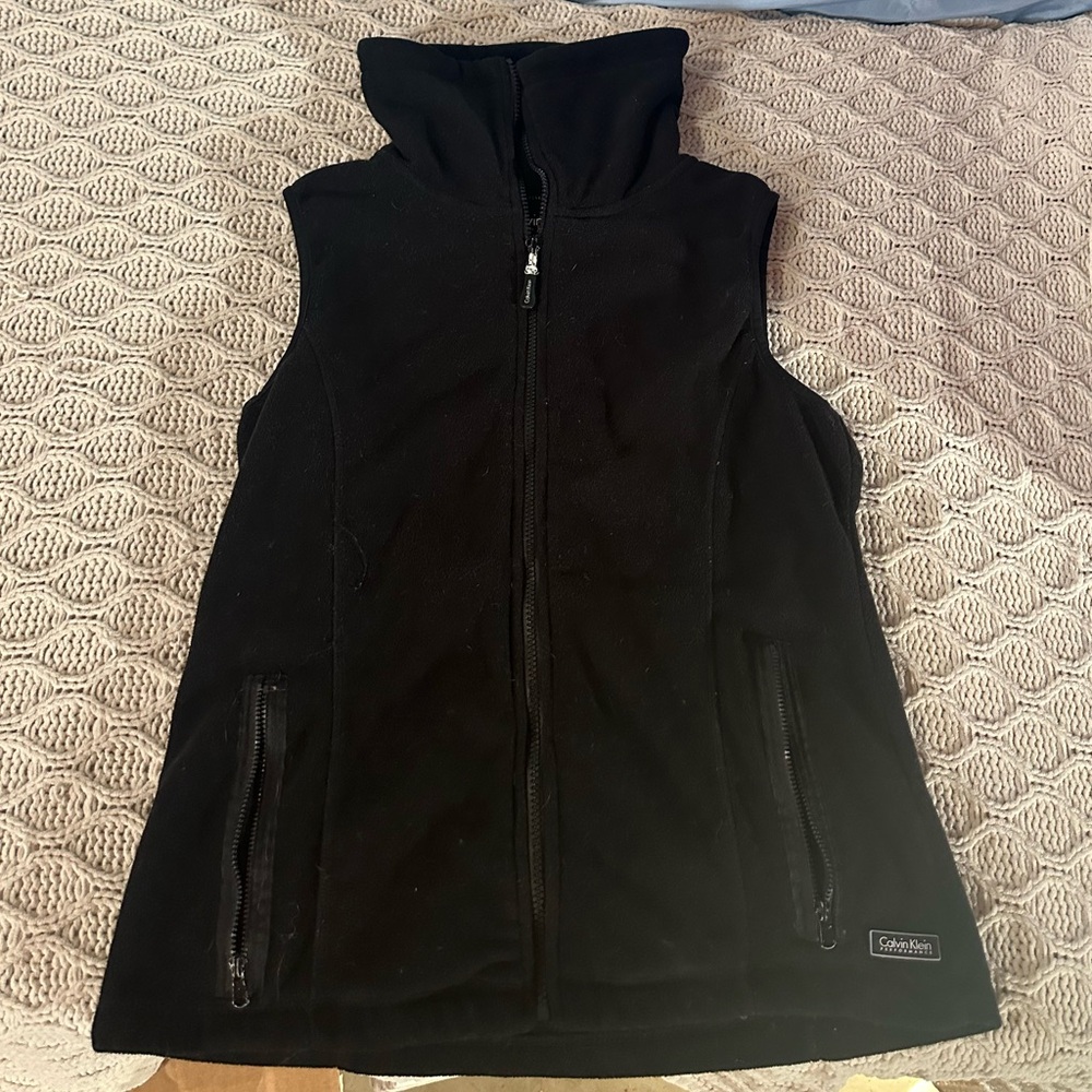 Calvin Klein Black Performance Vest